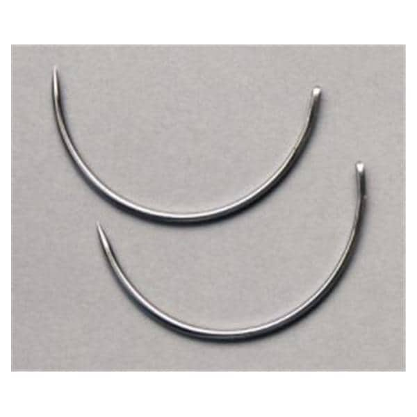 Suture Needle .056x1.950" 1/2 Circle Stainless Steel Mayo Catgut 144/Bx