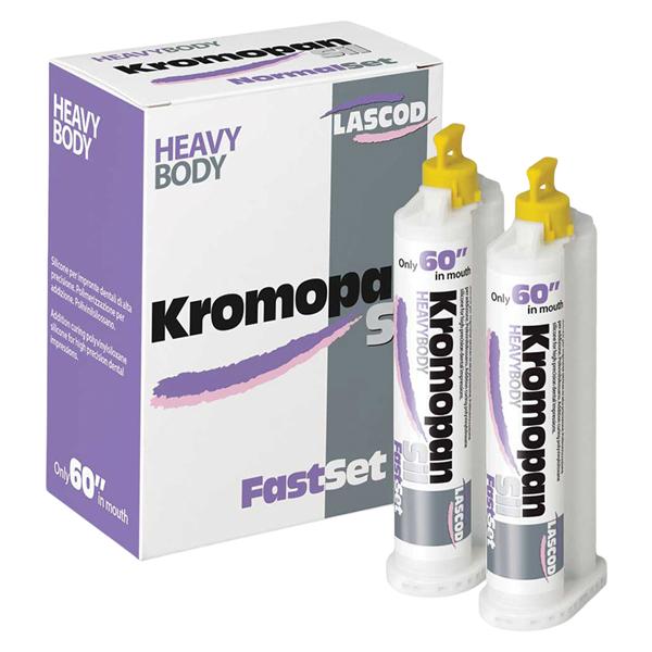 KromopanSil Impression Material Normal Set 100 mL Heavy Body Standard Pack 2/Bx