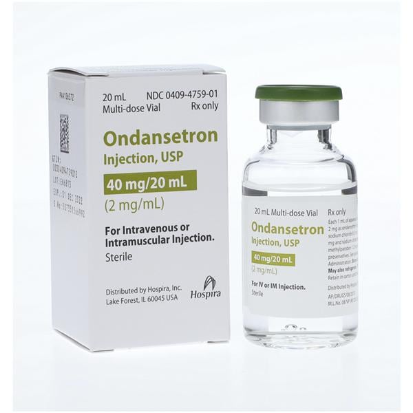 Ondansetron Injection 2mg/mL MDV 20mL/Vl