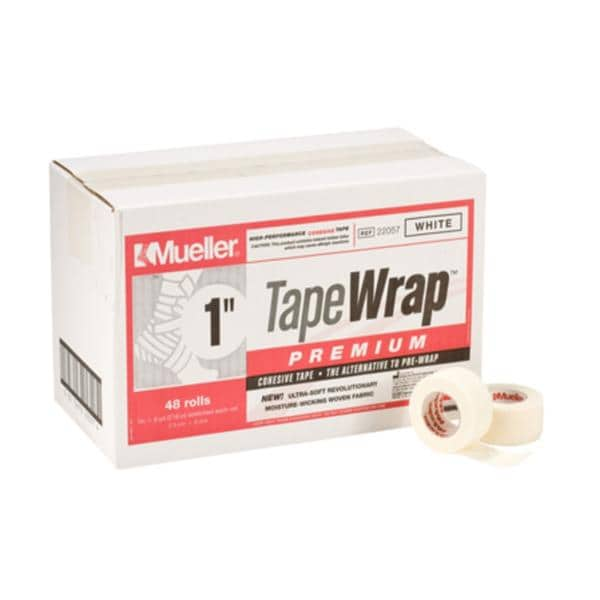 Tape Adhesive Coating 2"x6yd White 24/Ca