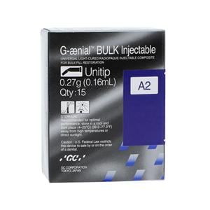 G-aenial Bulk Injectable Bulk Fill Composite A2 Unitip Refill 15/Pk