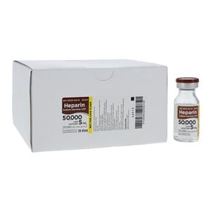 Heparin Sodium Injection 10,000U/mL MDV 5mL 25/Bx