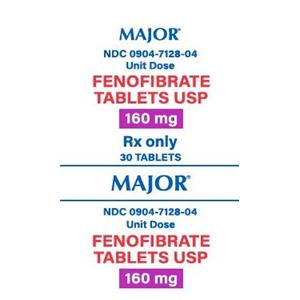 Fenofibrate 160mg 3x10/Bx