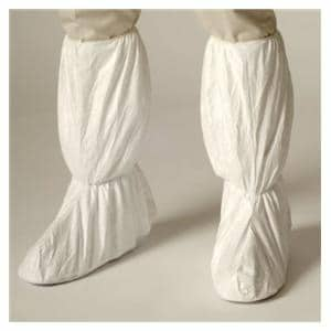 DuPont Boot Cover Tyvek Flashspun Polyethylene Large White 100/Ca