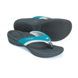 PowerStep Fusion Sandal Teal / Gray Womens 1/Pr