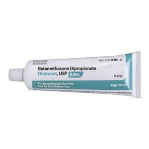 Betamethasone Dipropionate Topical Ointment 0.05% Tube 45gm/Tb