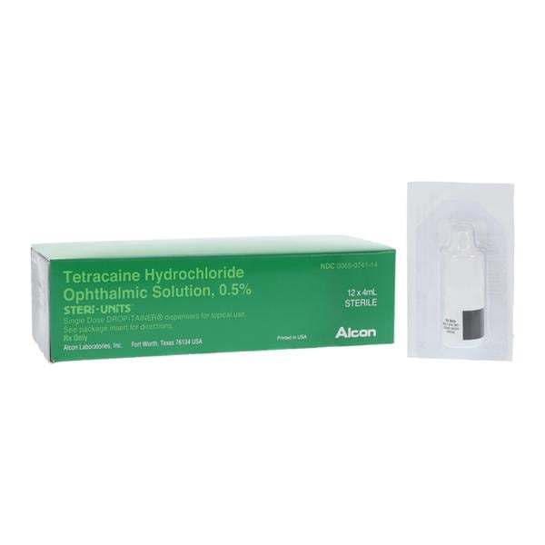 Tetracaine HCl Ophthalmic Solution 0.50% Carton 4mL 12/Pk