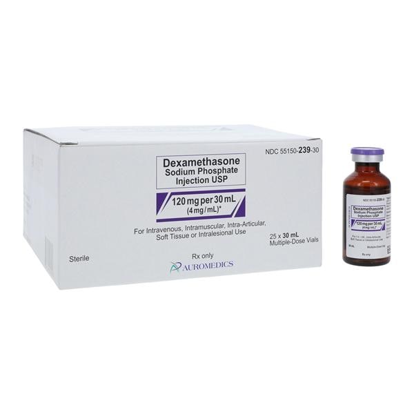 Dexamethasone Sodium Phosphate Injection 4mg/mL MDV 30mL 25/Bx