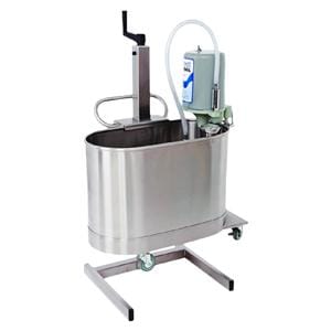 Therapy Whirlpool 10gal Mobile Stainless Steel With Hydrolift