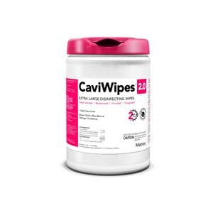 CaviWipes 2.0 Surface Disinfectant X-Large Canister 65/Cn