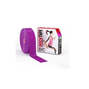 RockTape Kinesiology Tape 97% Cotton/3% Nylon 2"x105' Purple Ea