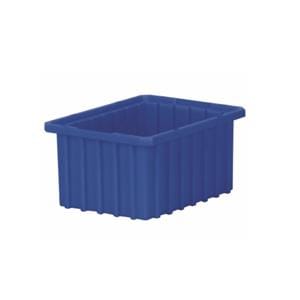 Storage Box Blue Plastic 20/Cr