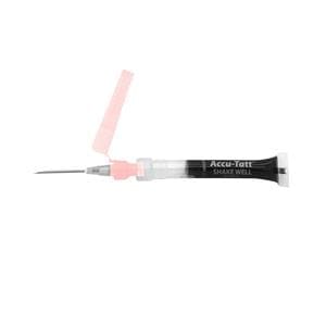 Accu-Tatt Patient Skin Marker 18gx1" Pink Needle Guard