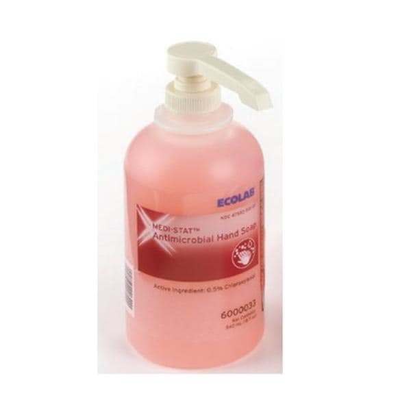 Medi-Stat Antimicrobial Hand Soap 540 mL Pump Bottle Floral 12/Ca