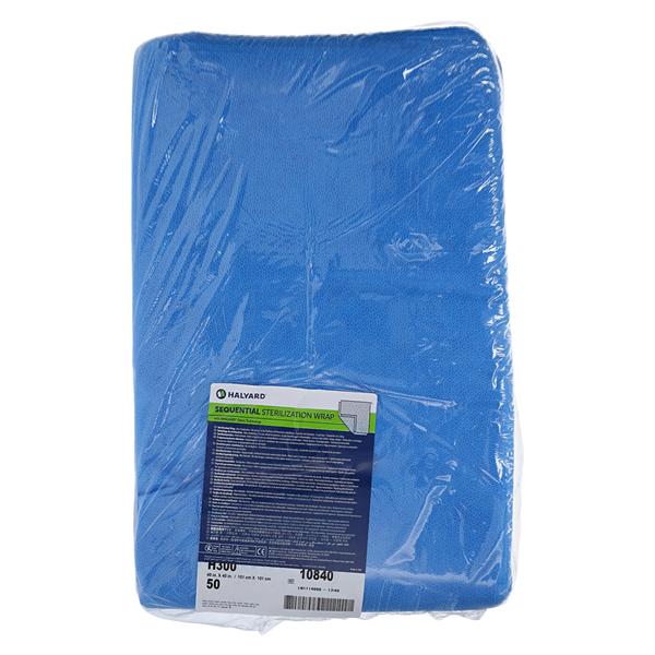 Sterilization Wrap 40 in x 40 in Blue 250/Ca