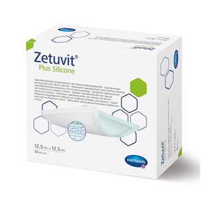 Zetuvit Plus Cls/ Plymr Non-Border Dressing 4x8 Strl Rect Slcn Adh Spr Abs