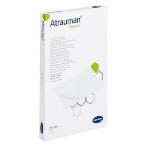 Atrauman Silicone-Coated / PET Wound Contact Dressing 3x4" Sterile Rctngl NAdhr