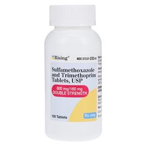 Sulfamethoxazole/Trimethoprim Tablets 800mg/160mg Double Strength Bottle 100/Bt