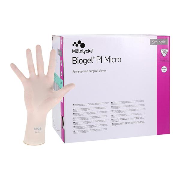 Biogel PI Micro Polyethylene Surgical Gloves 8.5 Straw