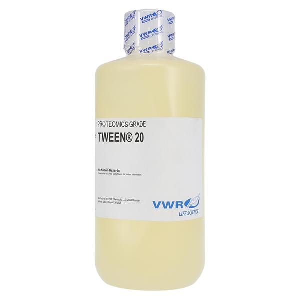 Tween 20 Proteomics Grade Polysorbate 1 Liter Ea