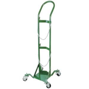 Hand Cart 18x18x48" Green