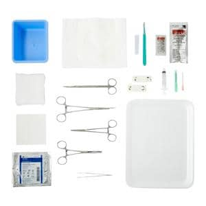 Insertion Chest Tube Tray Lidocaine