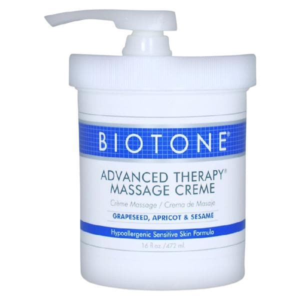 Advanced Therapy Massage Cream Hypoallergenic 16oz Unscented Ea