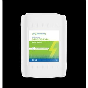 Rx Destroyer Drug Disposal 5gal With Ea