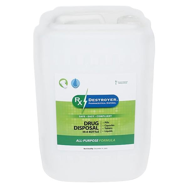 Rx Destroyer Drug Disposal 5gal With Ea