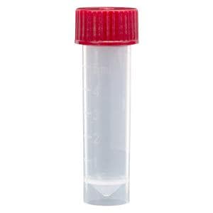 Polypropylene/ Polyethylene Transport Tube 5mL Non-Sterile 1000/Ca