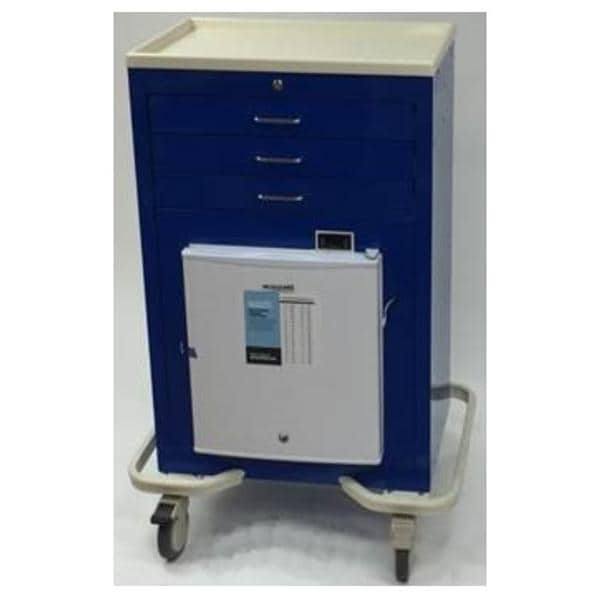 Malignant Hyperthermia Cart 25x32x46" (4) Locking Caster