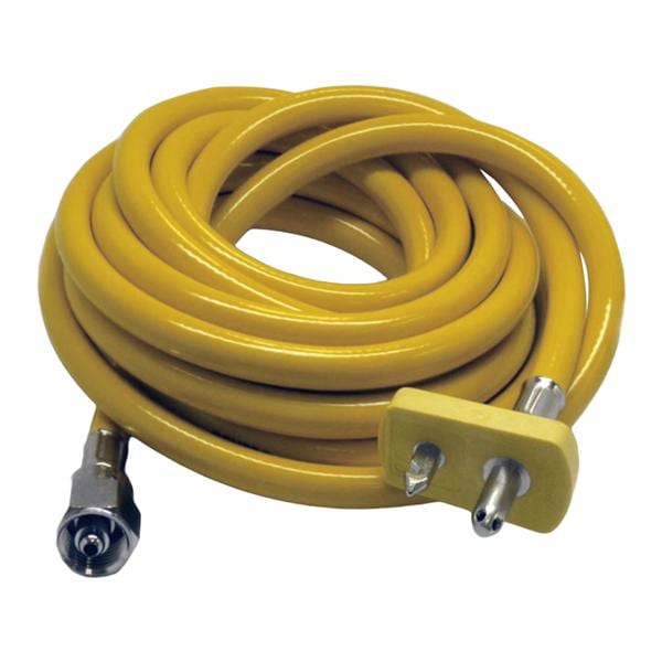 Hose Air Gas Supply Chemetron f/ Cmptbl w/ A Srs Anes Mach Yellow Reusable Ea