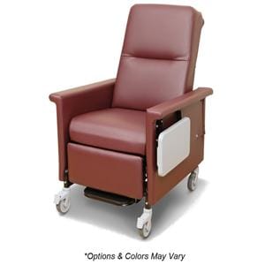 54 Series Transport Recliner Powder Coated Steel Frame 300 Lb Manual Aqmrn Ea