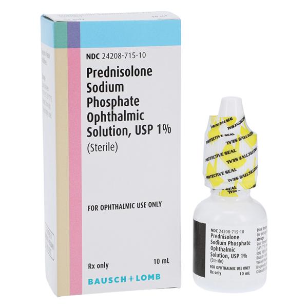 Prednisolone Sodium Phosphate Ophthalmic Solution 1% Bottle 10mL Each