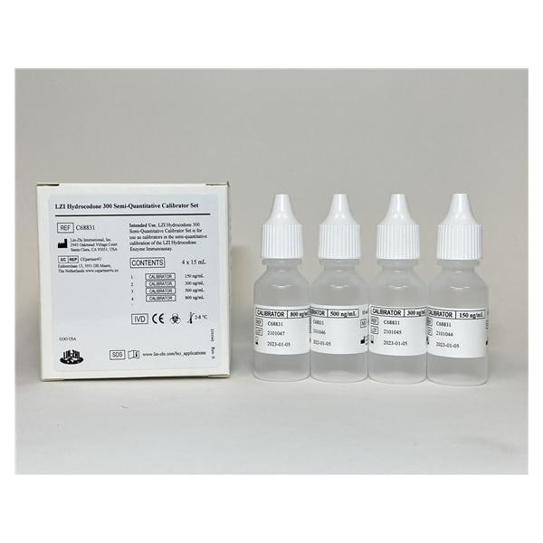 Hydrocodone Calibrator 1x15mL Ea