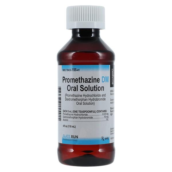 Promethazine HCl DM Oral Solution 6.25mg/15mg/5mL Orange-Pineapple Btl 118mL/Bt