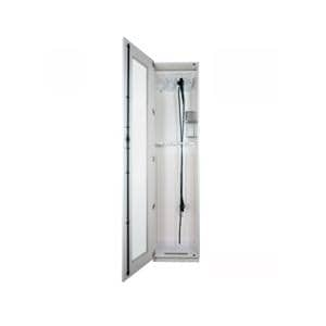 Secure-A-Scope Storage Cabinet Glass Locking Door Melamine Ea