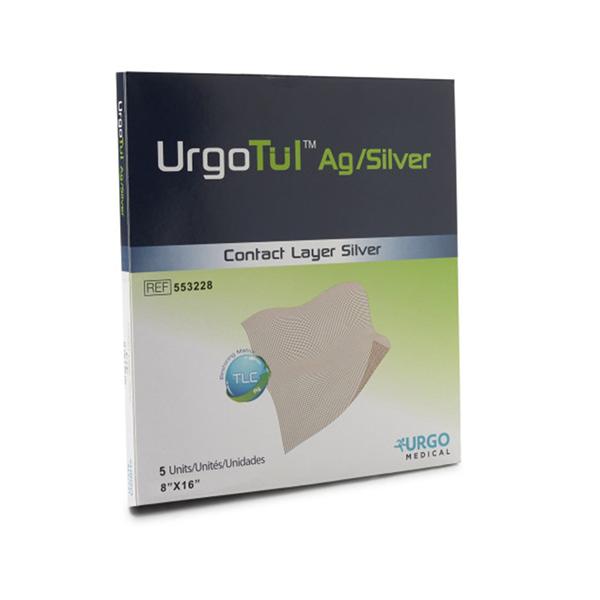 UrgoTul Alginate/Silver Contact Layer Dressing 8x12