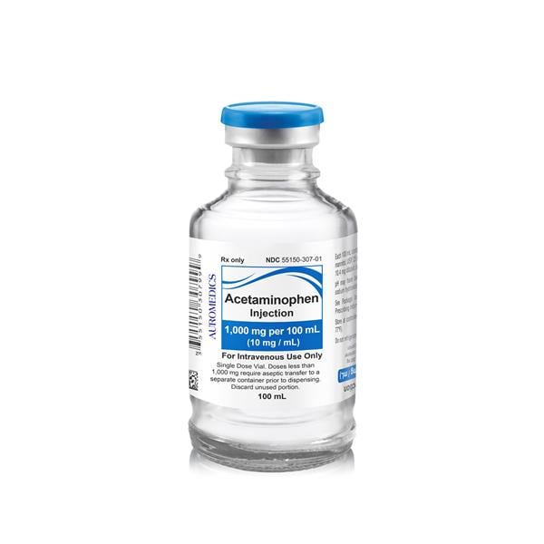 Acetaminophen Injection 10mg/mL SDV 100mL 24/Bx