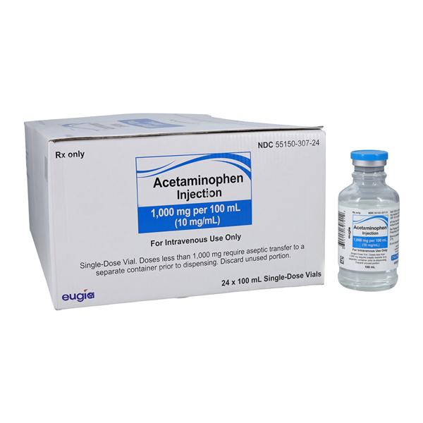 Acetaminophen Injection 10mg/mL SDV 100mL 24/Package