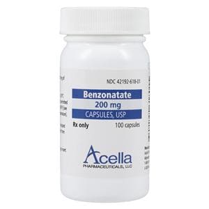 Benzonatate Capsules 200mg Bottle 100/Bt