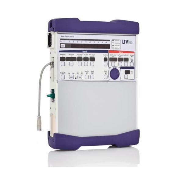 Pulmonetics LTV-1150 Transport Ventilator Refurbished 13.5x10.5x3.25" Portable