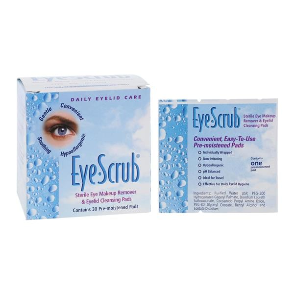 EyeScrub/Pad Cleansing 30/Bx