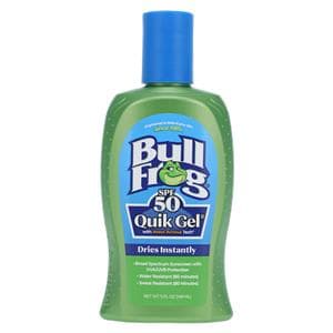 Bullfrog Quick Gel Sunscreen Sweat Resistant Water Resistant 5oz/Bt, 6 BT/CA