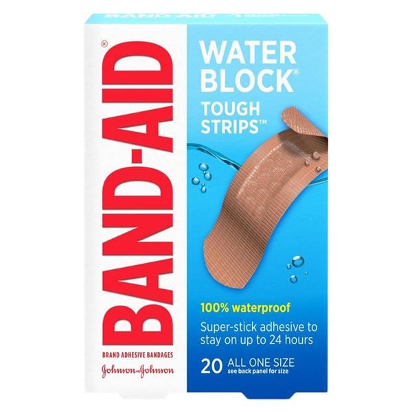 Tough-Strips Strip Bandage Waterproof 1x3.25" Tan Sterile 400/Ca