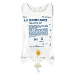 IV Solution Solution 0.9% Sodium Chloride 250mL Bag 24/Ca