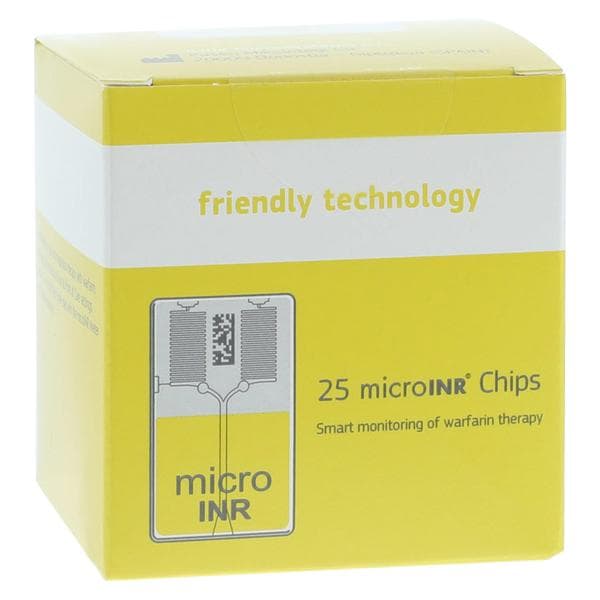 microINR PT/INR Test Strips 25/Bx