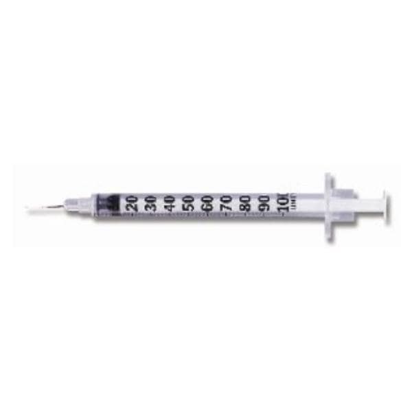 BD Needle Needle/ Syringe 27gx5/8" 1cc Conventional Low Dead Space 100/Bx, 5 BX/CA