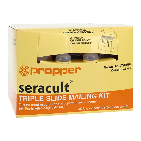 Seracult Mailing Kit f/ FOB (iFOB) Tst W/ Spply 80/Bx