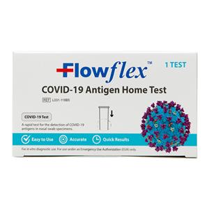 Flowflex Home Test COVID-19 Antigen OTC 10/Bx, 30 BX/CA